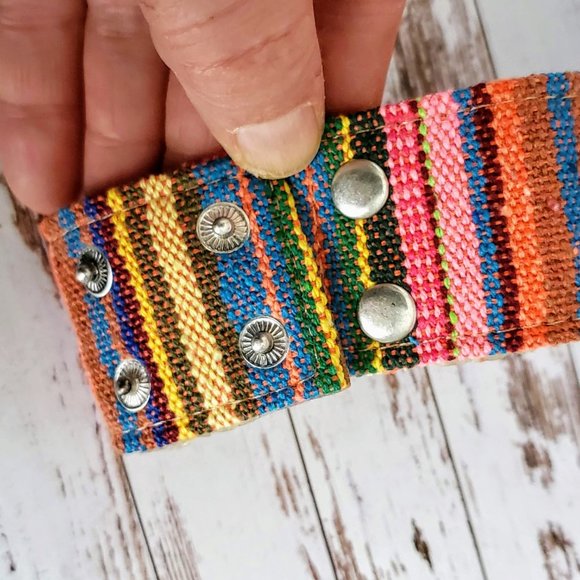 Colorful Southwest Boho Bracelet - Picture 4 of 6